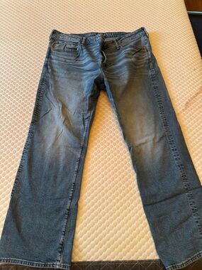 Men's Classic Straight Leg Jeans - Dark Blue